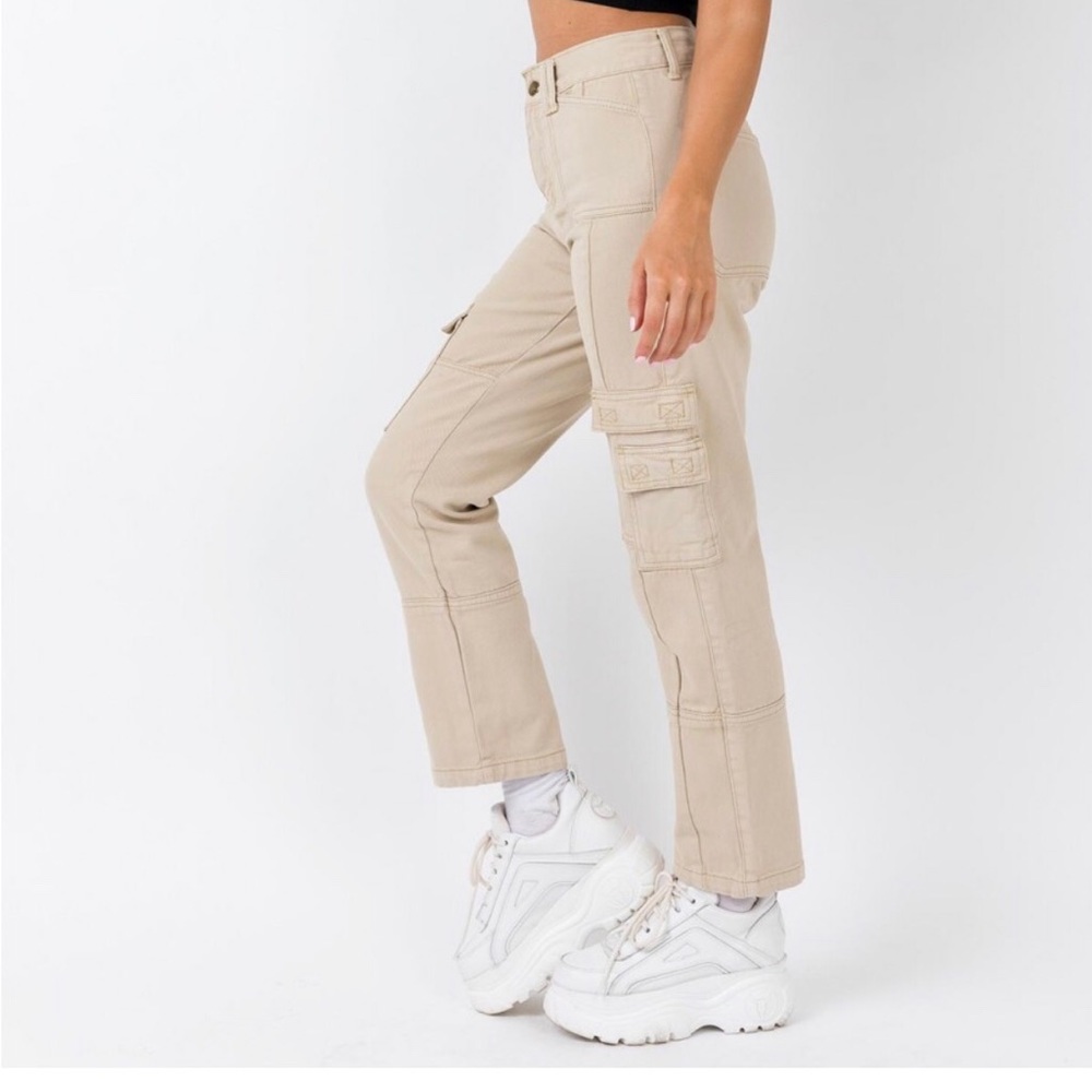 The Stacy jeans beige from Princess Polly - Picture 2 of 4